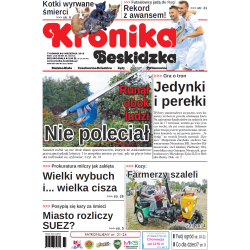 Kronika Beskidzka nr 36 z 06.09.2018